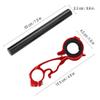 Extender Holder, Aluminum Alloy Space Saver Double Handlebar Extension Holder for Speedometer(20CMRed) view 4