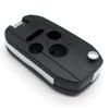 4 Buttons Flip Folding Car Remote Key Fob Cover Key Shell Case Compatible with Honda Civic Accord CRV Fit Pilot view 2
