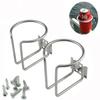 Z-Color 2pcs Stainless Steel Boat Ring Cup Drink Holder Universal Drinks Holders for Marine Yacht Truck RV Car Trailer Hardware view 1