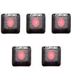 Directed Electronics 905235 (5PK) 5 Pack of G4/G5 Style Red LED w/Rectangular Flush Mount Bezel view 1