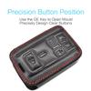 MECHCOS Compatible with Chevy Chevrolet Silverado Colorado Suburban Tahoe Traverse Avalanche Captiva Sport Equinox GMC Canyon Yukon XL Sierra 1500 2500 3500 HD Terrain Acadia Key Fob Cover Case Chain view 2