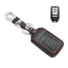MECHCOS Compatible with Honda Odyssey EXL Leather Keyless Entry Remote Control Smart Key Fob Cover Pouch Bag Jacket Case Protector Shell view 1