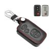 MECHCOS Compatible with Toyota 86 Avalon Camry Corolla Highlander Prius Venza RAV4 Sequoia Prius Plug-in Key Fob Cover Case Leather Protector Shell Key Chain Holder view 1