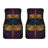 Big Dragonfly Floor Mats for Cars - Unique Front and Back Car Mats (Front Car Mats (Set of 2)) view 1