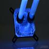 Alphacool Eiswasser Crystal Premixed PC Coolant (for Long-Term Use), 1000ml, Clear UV view 2