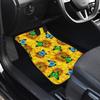 Sunflower Butterfly Floor Mats for Cars - Unique Front and Back Car Mats (Front and Back Car Mats (Set of 4)) view 4