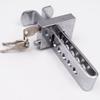 Car Brake Lever Throttle 8 Hole Lock Stainless Steel Clutch Anti-Theft Safe Anti Thief view 1
