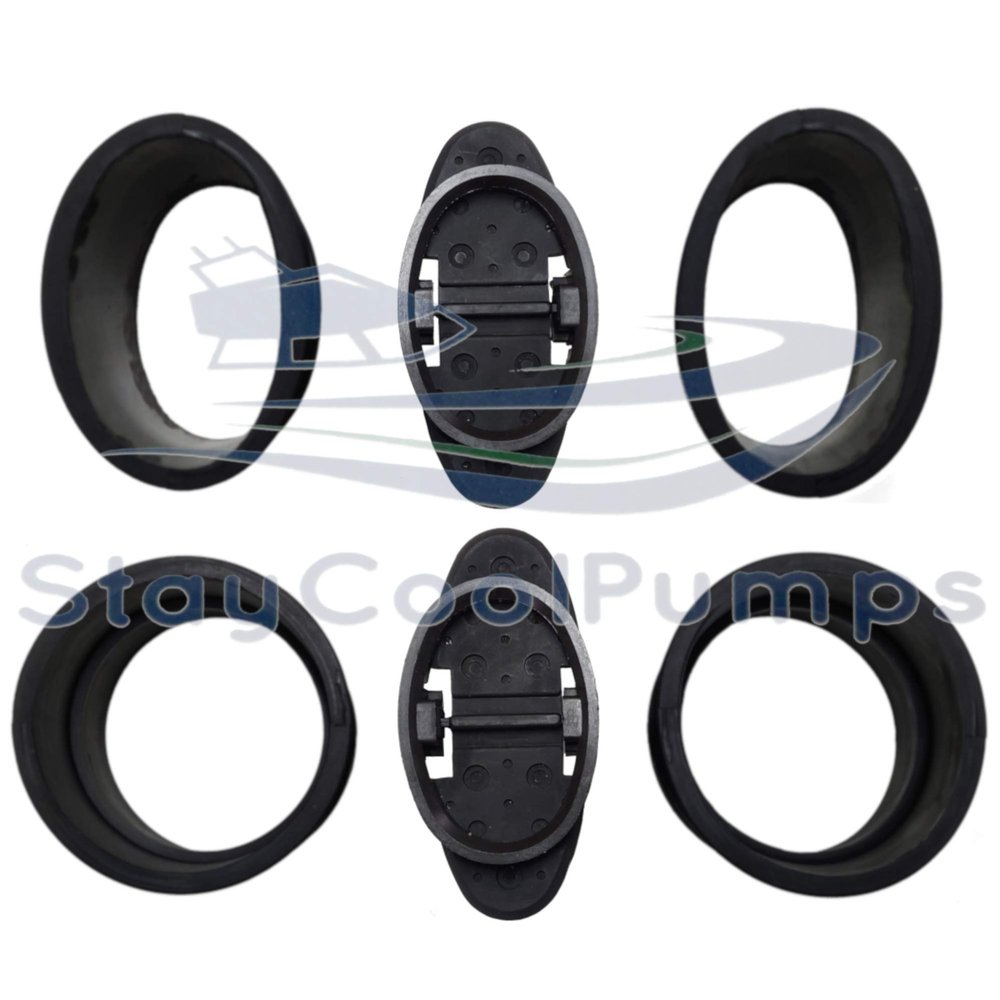 StayCoolPumps SCP-A3bellows 1982-96 Exhaust Y-Pipe Kit 807166A3 Hose Bellows 32-14358T 32-44348T Mercruiser