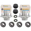 Huskey 2X Front Wheel Hub Bearing Assemblies with Dust Caps and Bearings for Club Car DS G&E Models 1982-2002- Replaces OEM# 11011102, 1011153, 1011889, 1011892, 1011894 view 1