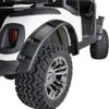 Huskey 4PCS EZGO RXV Golf Cart Fender Flares with Self-Tapping Screws for 2008-2015 G&E Models,Constructed of Impact-Resistant ABS plastic for Lifted Golf Cart with Offroad Tires view 1