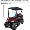 Huskey 4PCS EZGO RXV Golf Cart Fender Flares with Self-Tapping Screws for 2008-2015 G&E Models,Constructed of Impact-Resistant ABS plastic for Lifted Golf Cart with Offroad Tires view 3