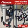 RADIKAL RKX120 Premium Bike Chain Lock, Hardened Steel 8mm/0.31in Links with High Security Key Lock, More Compact, Scratch-Resistant, Anti Theft for Bicycle, Scooter, Ebike, Gates, 120cm/3.9ft Long view 2