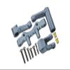 Aluminum Steering Assembly For LOSI 1:6 4WD Super Baja Rey LOS05013 / Super Baja Rey 2.0 LOS05021 Upgrades - Gray Silver view 1