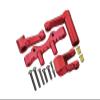 Aluminum Steering Assembly For LOSI 1:6 4WD Super Baja Rey LOS05013 / Super Baja Rey 2.0 LOS05021 Upgrades - Red view 1