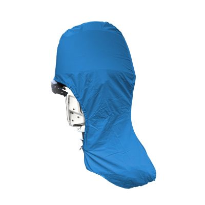 SavvyCraft Outboard Motor Cover, Waterproof 600D Polyester, 100-150 HP Blue