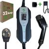 PRIMECOM 30 Feet Level 2 (220V/240V) Electric Vehicle (EV) Charger 32 & 40 Amp 6-50P, 10-50P, 14-50P for Bolt, Tesla, Kona, etc. (6-50P, 32 Amp) view 1