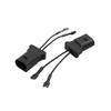 uxcell 2pcs Car Horn Adapter Wiring Harness Pigtail Socket for Audi A6 A8 A4 A6L for Volkswagen for Porsche Cayenne view 4