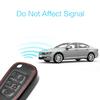 MECHCOS Compatible with Chevrolet Chevy Equinox Cruze Malibu Sonic Camaro Impala SS Buick Encore Lacrosse Regal Verano GMC Terrain Key Fob Cover Case Chain Black Leather Remote Holder view 3
