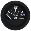 Faria Beede Instruments Faria 12845 Euro Oil Pressure Gauge - 100 PSI, 2" view 1