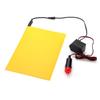 Car Repair Maintenance 12V A5 EL Panel Electroluminescent Cuttable Light with Inverter Paper Neon Sheet - (Color: Yellow) view 1
