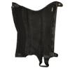 Ovation Women's Pro Leather Half Chaps - Premium Top Grain Leather Black Riding Chaps with Stretch Panels and Snap Closures, Medium Tall view 3