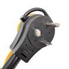 Parkworld 60059 RV 30 AMP Spiltter, Y Adapter Cord, TT-30P Male to 30A TT-30R Female & (3) 5-15R Female Tri Outlet Household view 2
