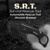 S.R.T. Survival Rescue Tool - 14 Function Premium Rescue Multitool for Everyday Carry Personal Protection Applications - Automobile Rescue Tool with Seat Belt Cutter and Window Breaker - TSA Compliant view 4