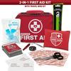 Swiss Safe 120+32 Pcs Camping First Aid Kit for Travel, Car & Survival view 2