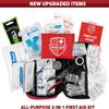 Swiss Safe 120+32 Pcs Camping First Aid Kit for Travel, Car & Survival view 3