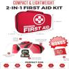 Swiss Safe 120+32 Pcs Camping First Aid Kit for Travel, Car & Survival view 4