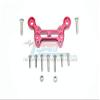 GPM for Arrma 1/8 Outcast 6S BLX Stunt Truck Upgrade Parts Aluminum Front Dirt Guard Mount - 1Pc Set Red view 1