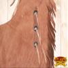 HILASON Bull Riding Chinks Handcrafted Working Genuine Leather Brown | Handmade Chaps Western for Adults Hand Tooled Adult view 3