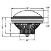 Aero-Lites Ultra G2 Series High Performance (3,200lm) LED PAR36 Replacement 10x10 Spot Beam | 10-32VDC view 4