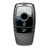 GZYF Carbon Fiber Auto Car Remote Key Case Cover Fits for Mercedes Benz E-Class view 2