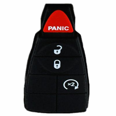 Replacement Keyless Remote Fob Key Shell Case Replacement Fit for Dodge Durango Grand Caravan Journey Ram 1500 2500 3500 Jeep Grand Cherokee Ram 1500 IYZC01C M3N5WY783X GQ4-53T (only 1 Piece)