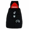 Replacement Keyless Remote Fob Key Shell Case Replacement Fit for Dodge Durango Grand Caravan Journey Ram 1500 2500 3500 Jeep Grand Cherokee Ram 1500 IYZC01C M3N5WY783X GQ4-53T (only 1 Piece) view 1