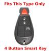 Replacement Keyless Remote Fob Key Shell Case Replacement Fit for Dodge Durango Grand Caravan Journey Ram 1500 2500 3500 Jeep Grand Cherokee Ram 1500 IYZC01C M3N5WY783X GQ4-53T (only 1 Piece) view 3