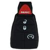 Replacement Keyless Remote Fob Key Shell Case Replacement Fit for Dodge Durango Grand Caravan Journey Ram 1500 2500 3500 Jeep Grand Cherokee Ram 1500 IYZC01C M3N5WY783X GQ4-53T (only 1 Piece) view 4