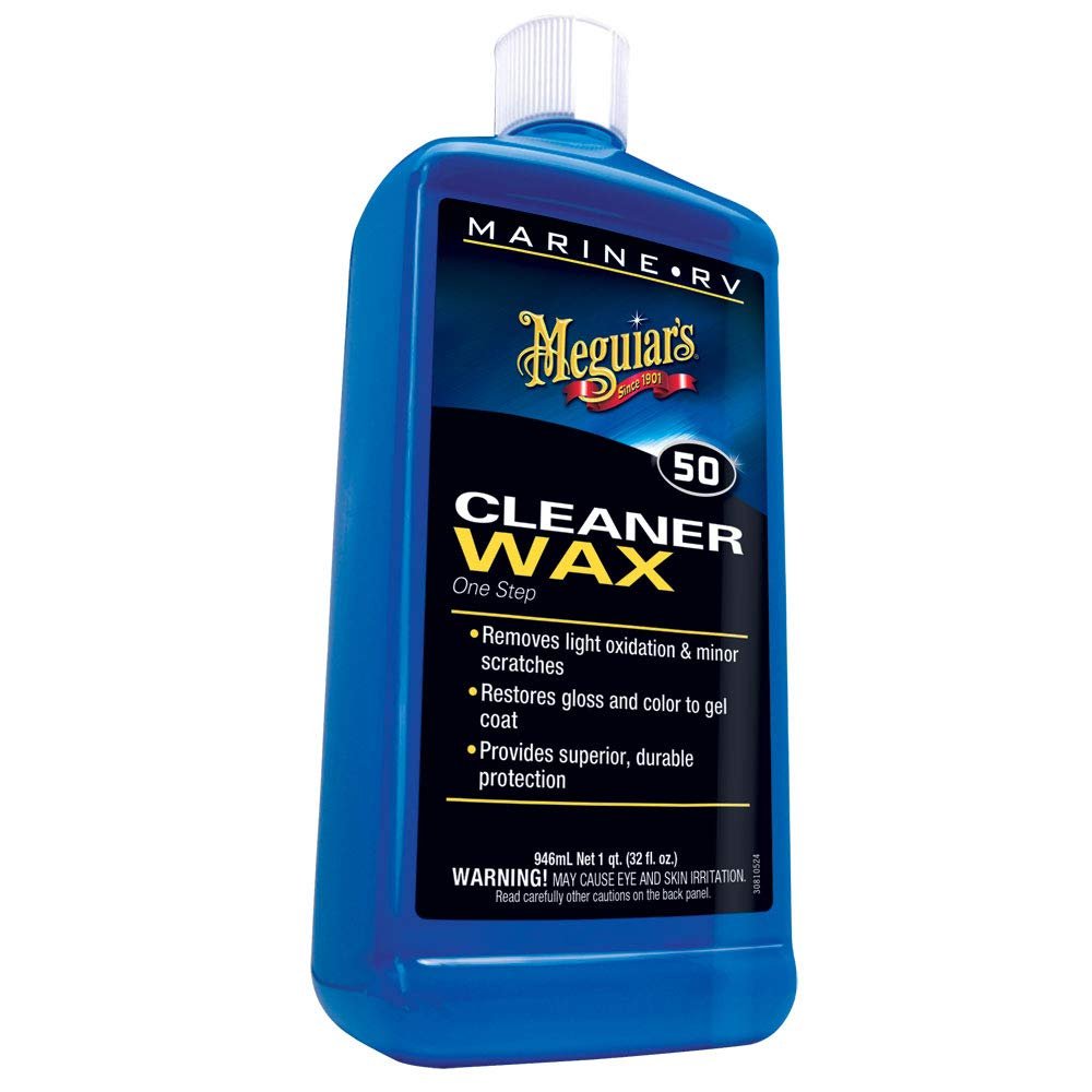 Meguiar's Boat/Rv One Step Cleaner Wax Liquid 32 Oz'