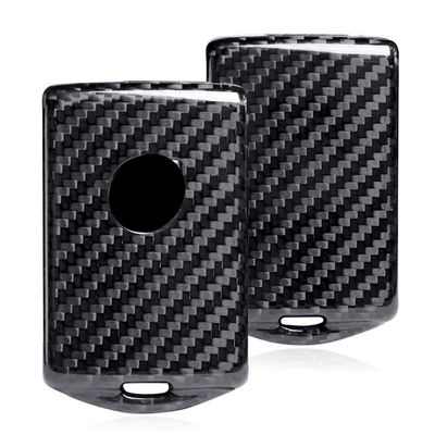 GZYF Auto Remote Car Key Case Shell Cover Fits 2018 for Volvo XC60 XC90 S90 V90, Carbon Fiber
