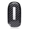 GZYF 1PC Carbon Fiber Auto Car Remote Key Case Cover Fits for Jeep Dodge Cherokee Renegade Charger Challenger view 3