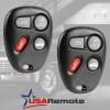 USARemote 2 Keyless Entry Remote Key Fob - 4 Button, Black, ABS Material, Car Compatible view 2