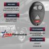 2 Keyless Entry Remote Key Fob - 4 Button (Symbol) view 4