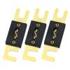 Baomain 3-Pack 40A ANL Fuse Bulk Value Pack with Gold-Plated Terminals for Car Audio, Amplifier, Truck, Boat, RV - 12V/24V Circuit Protection view 1