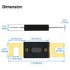 Baomain 3-Pack 40A ANL Fuse Bulk Value Pack with Gold-Plated Terminals for Car Audio, Amplifier, Truck, Boat, RV - 12V/24V Circuit Protection view 4