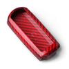 GZYF Carbon Fiber Remote Key Cover Case for Mazda 3 6 CX 5 9 MX Miata keys, Red view 1