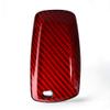 GZYF Auto Remote Car Key Case Shell Cover Fits for BMW 1 3 5 6 7 Series X3 X5, Red Carbon Fiber view 1