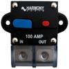 Harmony Audio HA-CB100 Car/Marine Stereo Manual Reset 100 Amp Circuit Breaker 12 Volt view 2