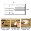 WYNEX Car Sun Visor Organizer with MOLLE Panel | Universal Car Storage Pouch, Compatible Sedan, Suvs, and Vans | for Small Tools, Glasses & Documents view 2