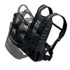 RekoTandem Child Motorcycle Safety Harness with Handles Reflective Material Black view 1